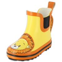 Beck Unisex Kinder Little Lion Gummistiefel, Gelb, 24 EU