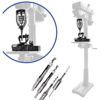 BAMATO Aufsatz für Stemmbohrer STM-65 inkl. 4x Stemmbohrer