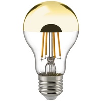 Sigor LED Kopfspiegellampe NORMALE, 7W, E27 2700K, dimmbar, gold