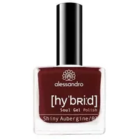 Alessandro Hybrid Nagellack 8 ml Shiny Aubergine