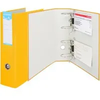 Donau Elektronik Doppelordner DIN A5 75 mm Gelb 1