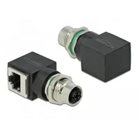 DeLock 66316 Kabeladapter M12 8 Pin X-kodiert Buchse zu