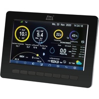 Dnt Zusatz-Display für WeatherScreen PRO, DNT000007, inkl. Netzteil, schwarz