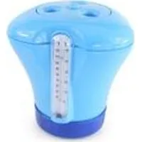 Höfer Chemie Pool Dosierschwimmer inkl. Thermometer blau