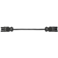 Bachmann 2707312 Verbindungsleitung Schwarz 1.50 m