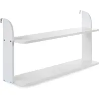 Homestyle4u Hochbett Einhängeregal 83 x 40 x 18 cm