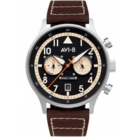 Avi-8 av-4088-01 Carey Dual Time 44mm 5ATM