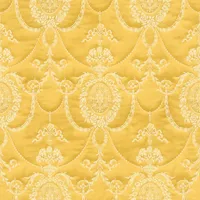 Rasch Textil Rasch Tapeten Vliestapete (Classic-Chic) Gelb weiße 10,05