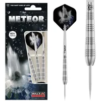 BULL'S Meteor Mt11 Steel Dart 27g, Silber/Weiß,