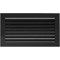 Kratki Luftleiste 17x30cm schwarz