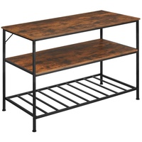 Tectake Küchenregal Akeley - Industrial dunkelbraun