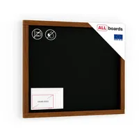 ALLboards Kreidetafel mit Holzrahmen 50x40cm
