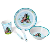 Trötsch Verlag Trötsch Der kleine Maulwurf Kindergeschirr Set Motorrad