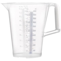 Pressol Messbecher 5l blau bedruckte Skala PP PRESSOL