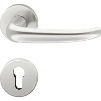 FSB FSB, Drückergarnitur 12 1023 auf Rosette PZ, silber
