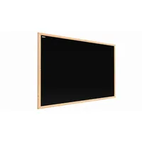 ALLboards Kreidetafel mit Naturholzrahmen 90x60cm,