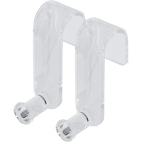 Sigel MU162 Flipchart-Haken, Halter für Flipchartblocks auf Whiteboards, transparent,