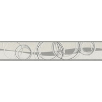 Rasch Textil Rasch Papierborte 494655 grau 5 x 0,13