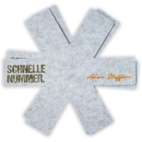 Hensslers Pfannenschoner 100% Baumwolle grau