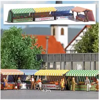 BUSCH 1824 H0 4 Marktstände