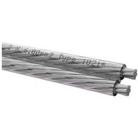 Oehlbach D1C345 Lautsprecherkabel 2 x mm2 Transparent 4 m