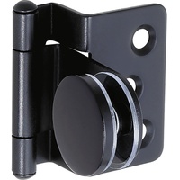 LAMP Glastürscharnier GH34-8, Glas, 4-6mm; 34x38 mm, Stahl schwarz