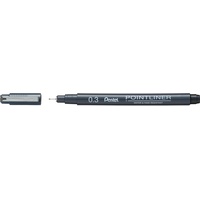 Pentel Pointliner Fineliner schwarz 0,3 mm, 1 St.