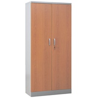 Gürkan Stahlschrank 100121 erle, weißaluminium 92,0 x 42,0 x