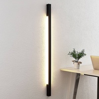ARCCHIO Ivano LED-Wandleuchte, 130 cm, Schwarz