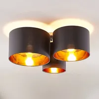 LINDBY Deckenleuchte Grey/Gold