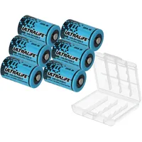 Ultralife 6x Ultralife Lithium 3,6V Batterie LS 14250 1/2
