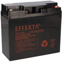 EFFEKTA BTL 12-18 Blei-Vlies-Akku AGM VRLA 12V 18Ah Blei