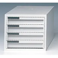 Styro Schubladenbox styrokay 4 Schübe geschlossen weiß
