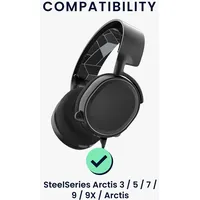 Kwmobile 2X Ohrpolster kompatibel mit SteelSeries Arctis 3 /
