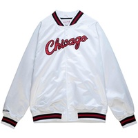 Mitchell & Ness M&N Lightweight Satin Jacke - Chicago