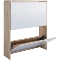 VCM Mid.you Schuhkipper Honigeiche , 63x73x17 cm Garderobe, Schuhaufbewahrung,