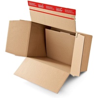 ColomPac® Versandkartons Blitzbodenkartons 23,5 x 17,0 x 6,0 cm,