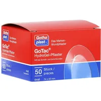 Gothaplast Gotac HydroGel-Pflaster 74x45 mm oval