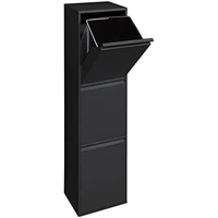 ARREGUI Basic CR306-B Mülltrennsystem aus Stahl | Mülleimer für