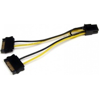 Startech SATA/PCIe 6-Pin Y-Adapter 0.15m (SATPCIEXADAP)