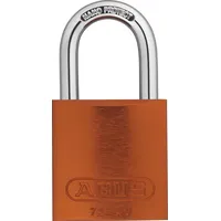 ABUS Aluminium-Vorhangschloss 72/40, orange, 43601