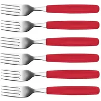 Victorinox Limited Edition Tafelgabel-Set Edelstahl in Rot zeitloses Design