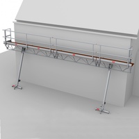 Altrex Modulare Dreiecksbühne Euro 3-5 mit Handwinde MTB 4m