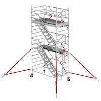 Altrex RS Tower 53-S Aluminium Safe-Quick mit Holz-Plattform 6,20m