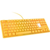 Ducky One 3 Yellow TKL Gaming Keyboard, RGB LED