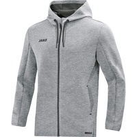 Jako Kapuzenjacke Premium Basics grau meliert, 3XL