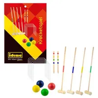 IDENA Krocketspiel Holz