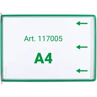 Tarifold 20 tarifold Sichttafeln mit 5 Aufsteckreitern DIN A4