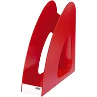 HAN Stehsammler TWIN 1610-17D rot Kunststoff, DIN A4, 1