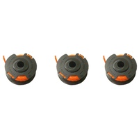 Primaster Pro 3er Set Ersatzspule für Rasentrimmer PMART Pro